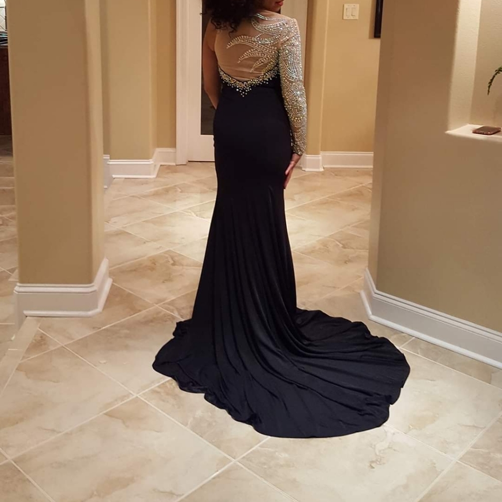 Sequence Ball/Prom/Pageant Gown - Picture 2 of 6